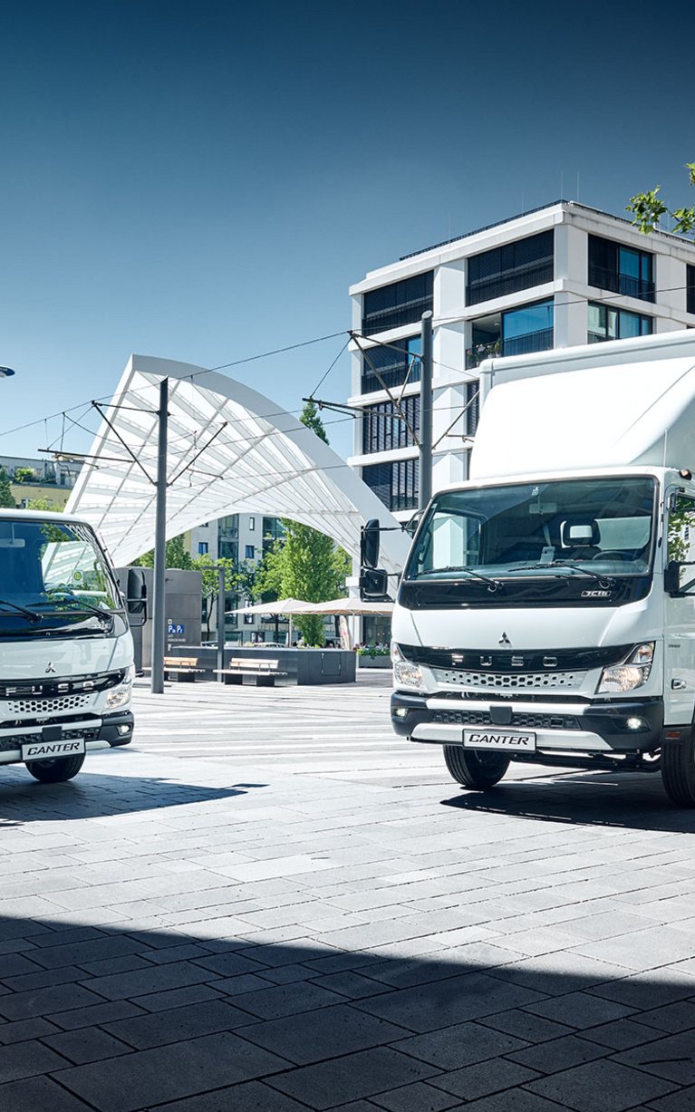 Entdecken Sie jetzt die Modellvielfalt von FUSO