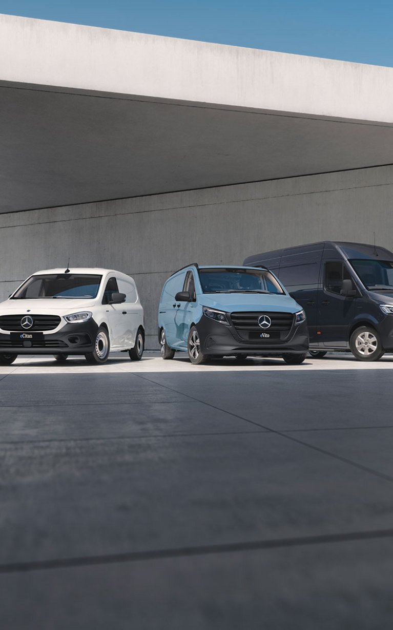 Die Fahrzeuge stehen für aktuelle attraktive Angebote und flexible Mobilitätslösungen für Gewerbe- und Privatkunden.