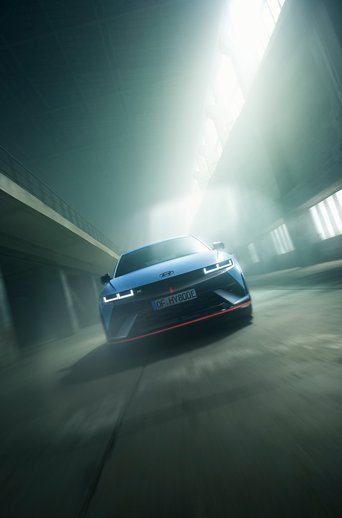 Werbebild für aktuelle Leasingangebote des Hyundai IONIQ 5 N.