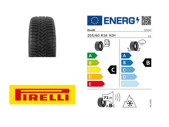 Reifenlabel, Abbildung des Winterreifen Pirelli SottoZero bei S&G.