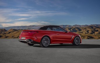 Überzeugen Sie sich selbst von dem Design des Mercedes-AMG CLE Cabriolet.